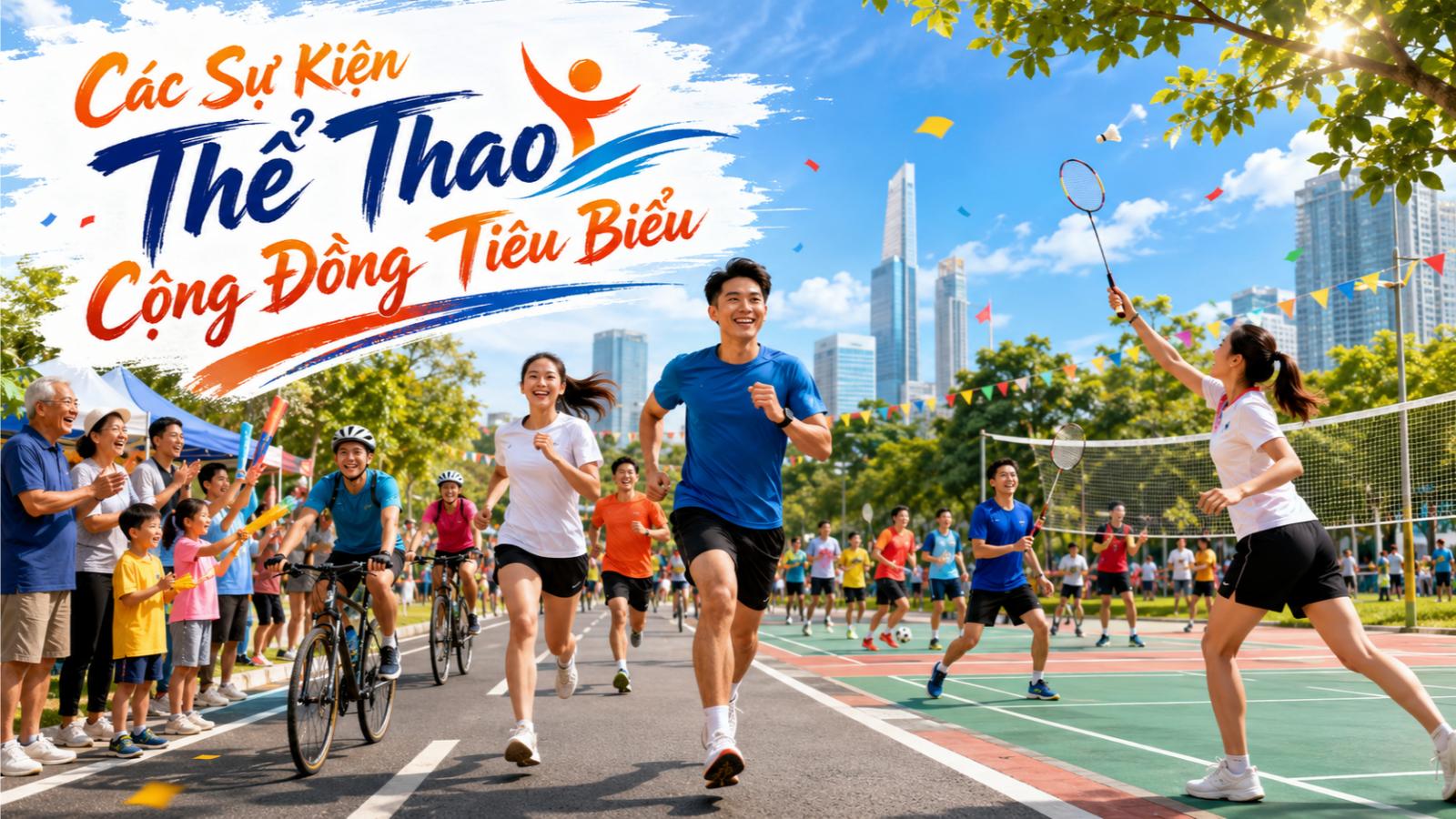 Các sự kiện thể thao cộng đồng tiêu biểu