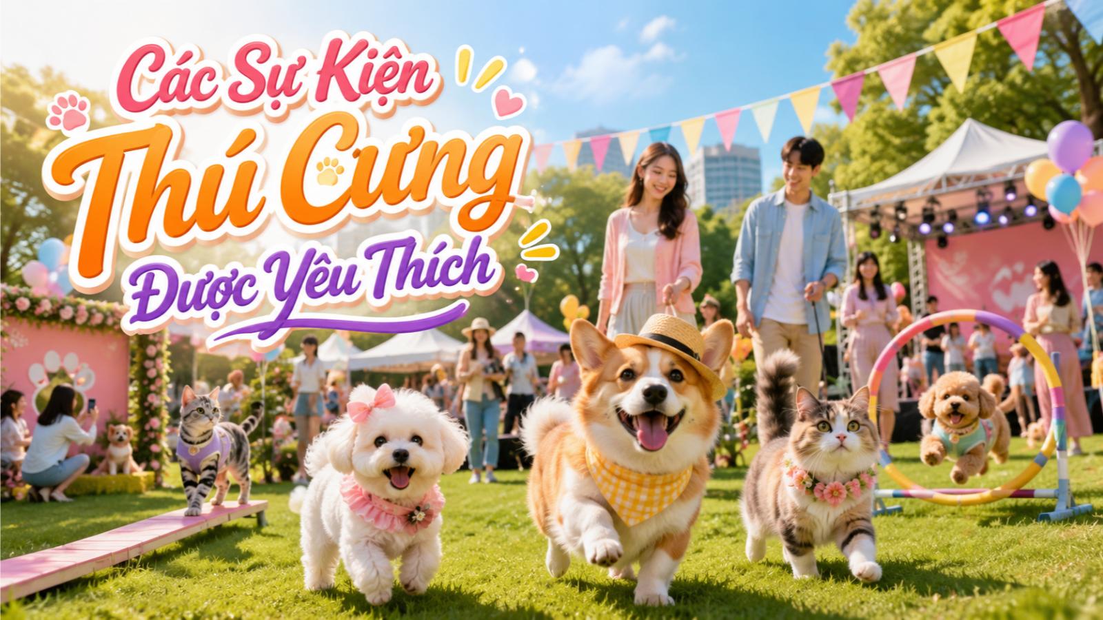 Các sự kiện thú cưng được yêu thích