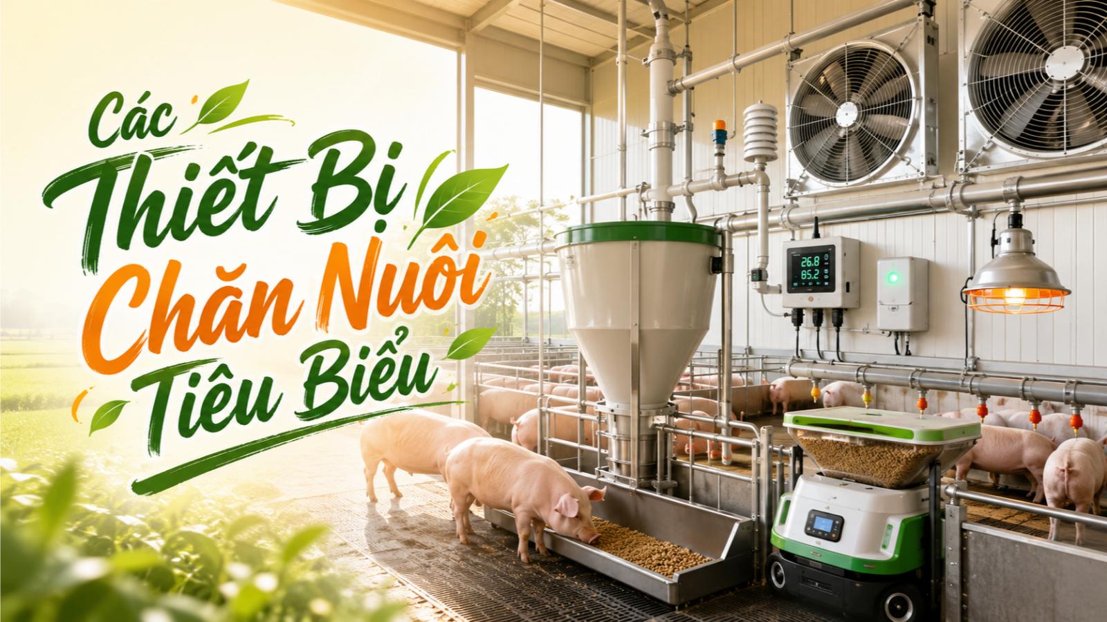 Các thiết bị chăn nuôi tiêu biểu
