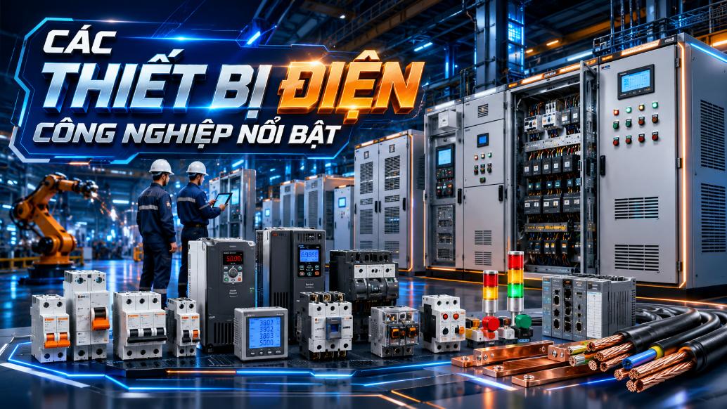 Các thiết bị điện công nghiệp nổi bật