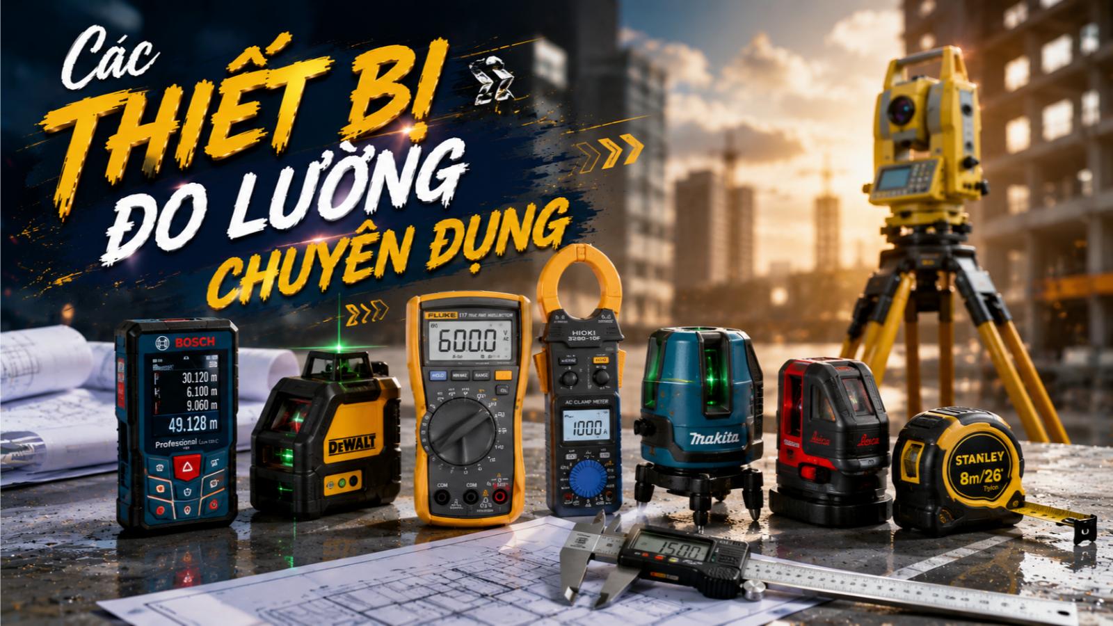 Các thiết bị đo lường chuyên dụng