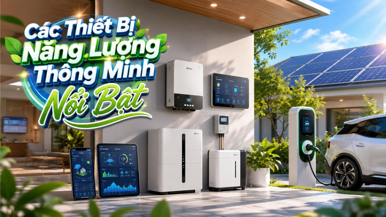 Các thiết bị năng lượng thông minh nổi bật