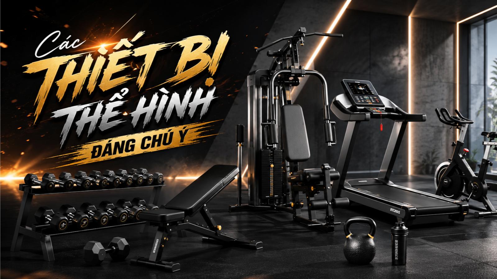 Các thiết bị thể hình đáng chú ý