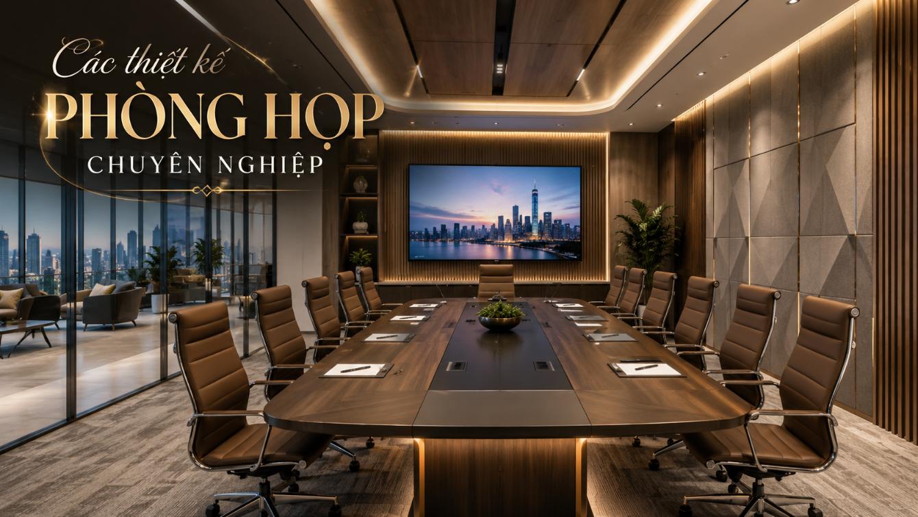 Các thiết kế phòng họp chuyên nghiệp