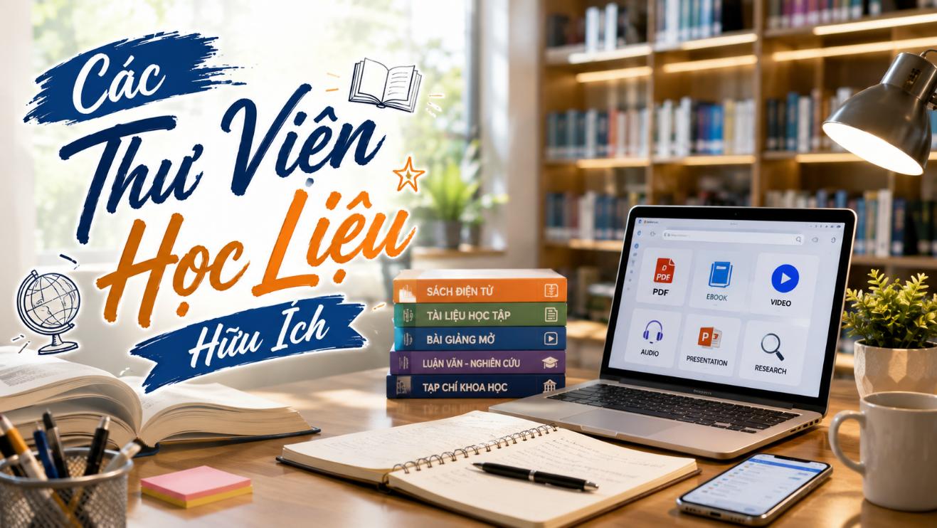Các thư viện học liệu hữu ích