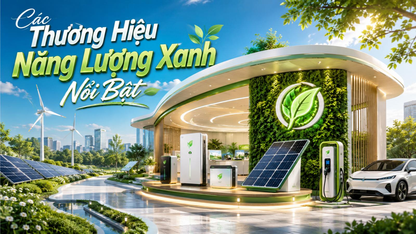Các thương hiệu năng lượng xanh nổi bật