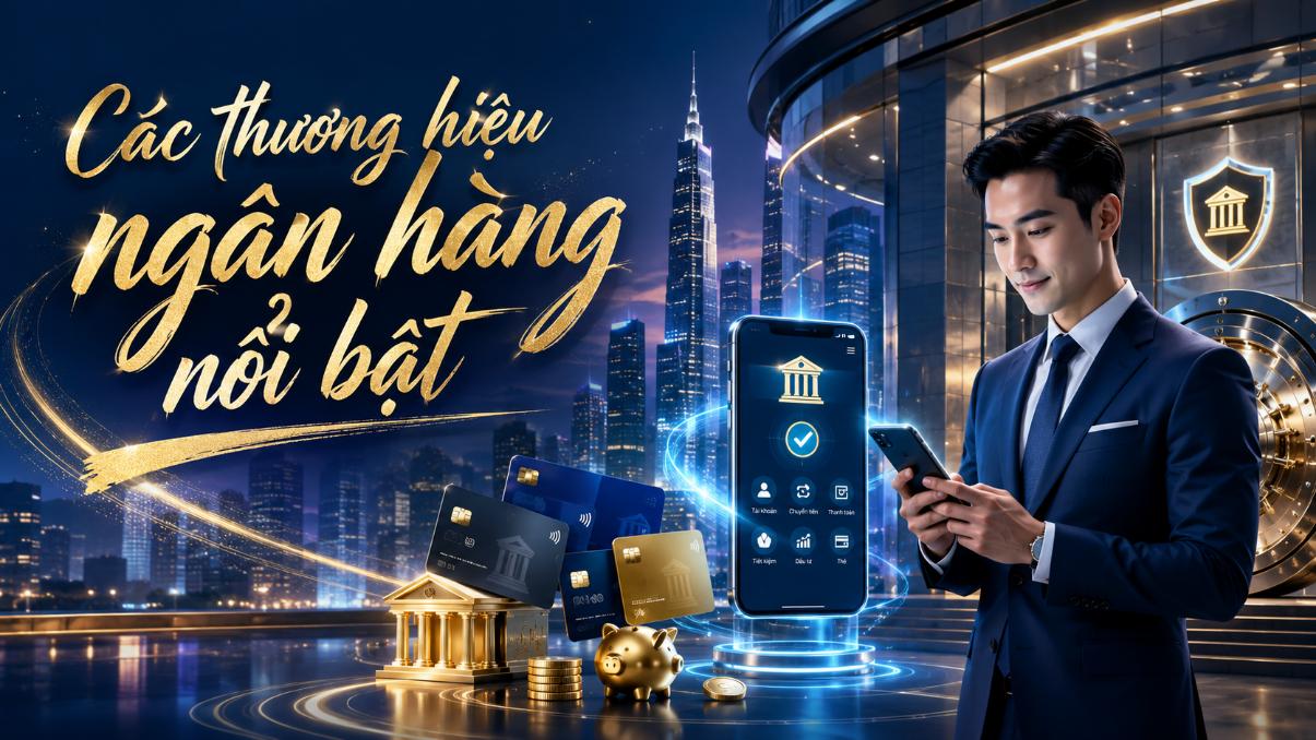 Các thương hiệu ngân hàng nổi bật