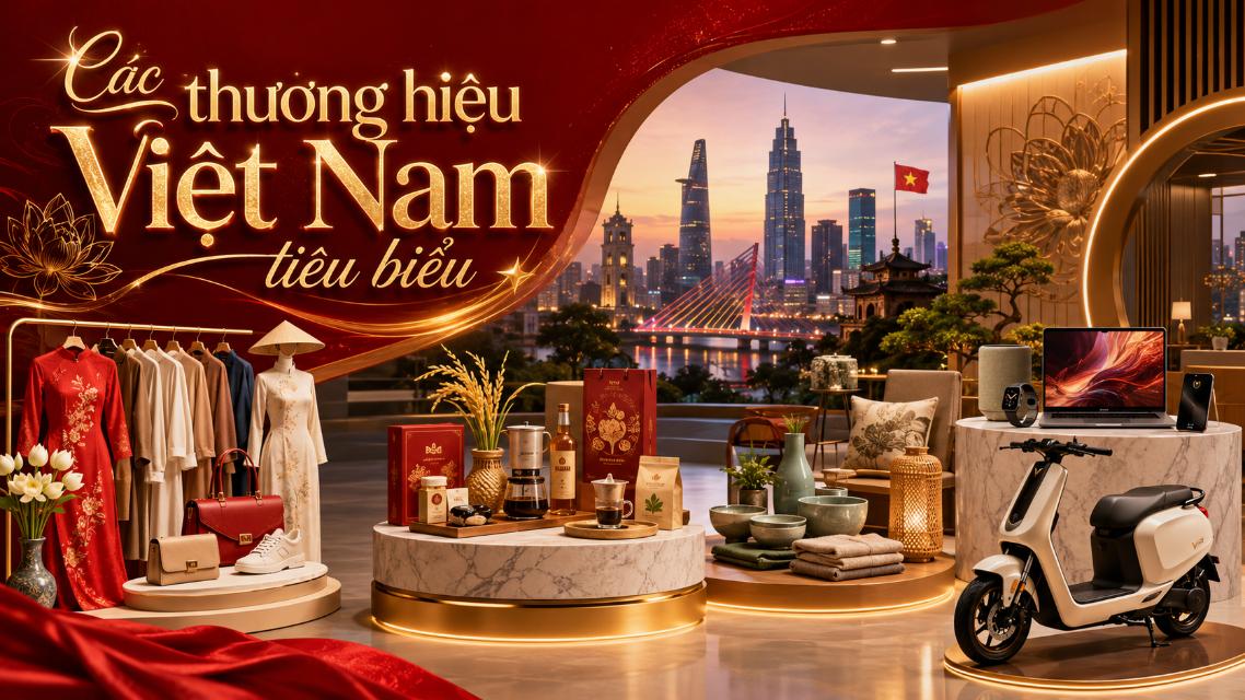 Các thương hiệu Việt Nam tiêu biểu