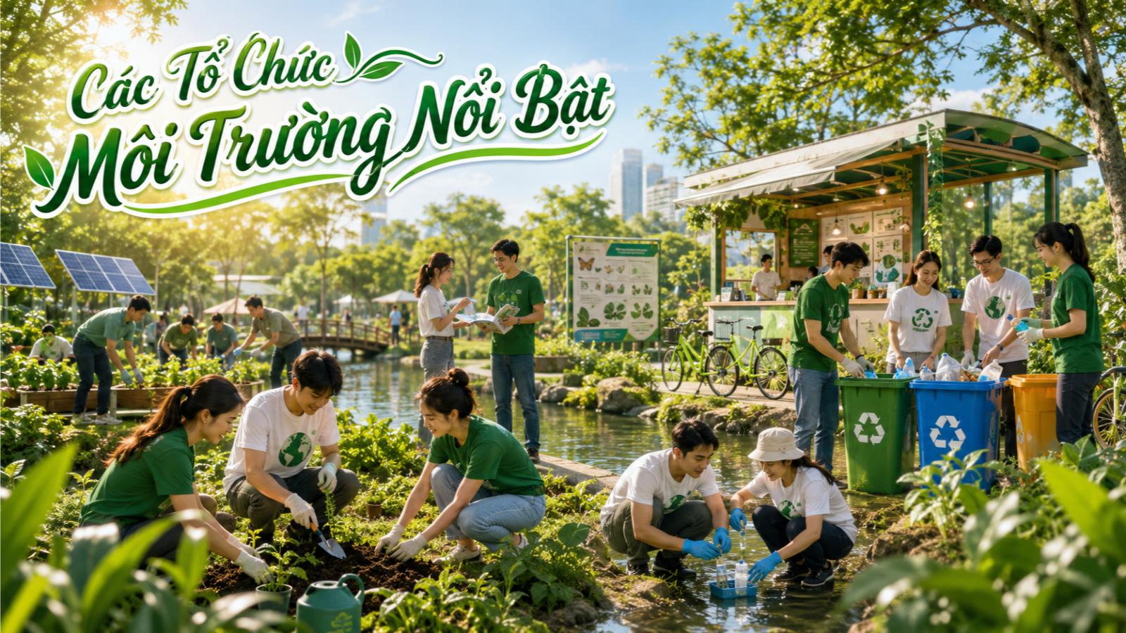 Các tổ chức môi trường nổi bật