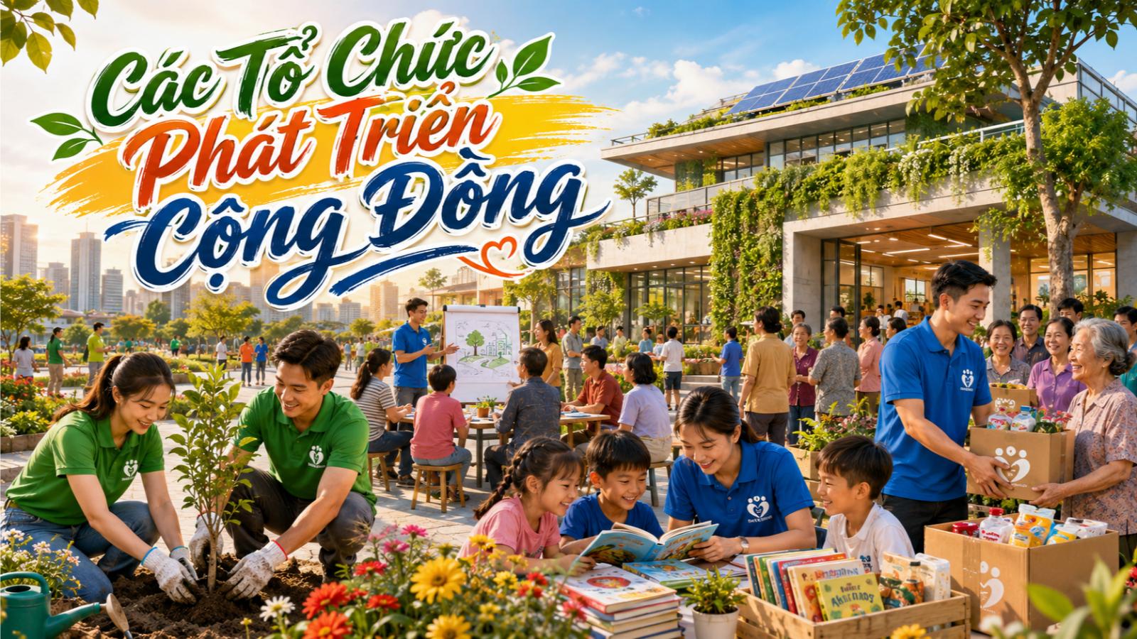 Các tổ chức phát triển cộng đồng tiêu biểu