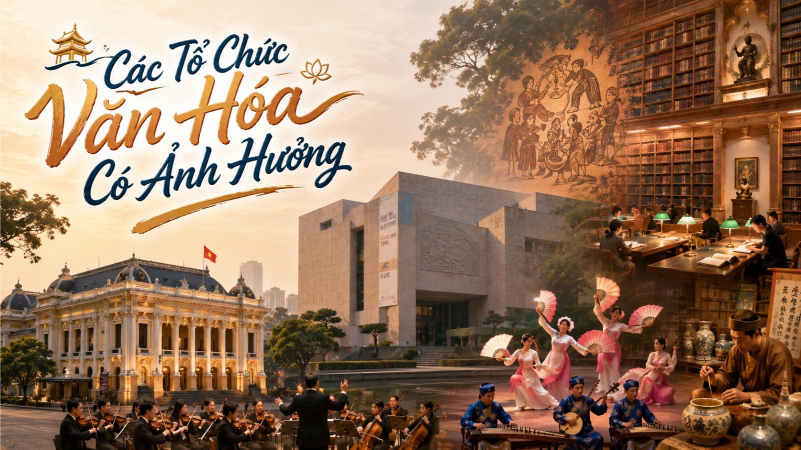 Các tổ chức văn hóa có ảnh hưởng