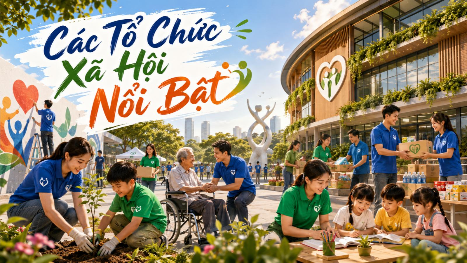 Các tổ chức xã hội nổi bật
