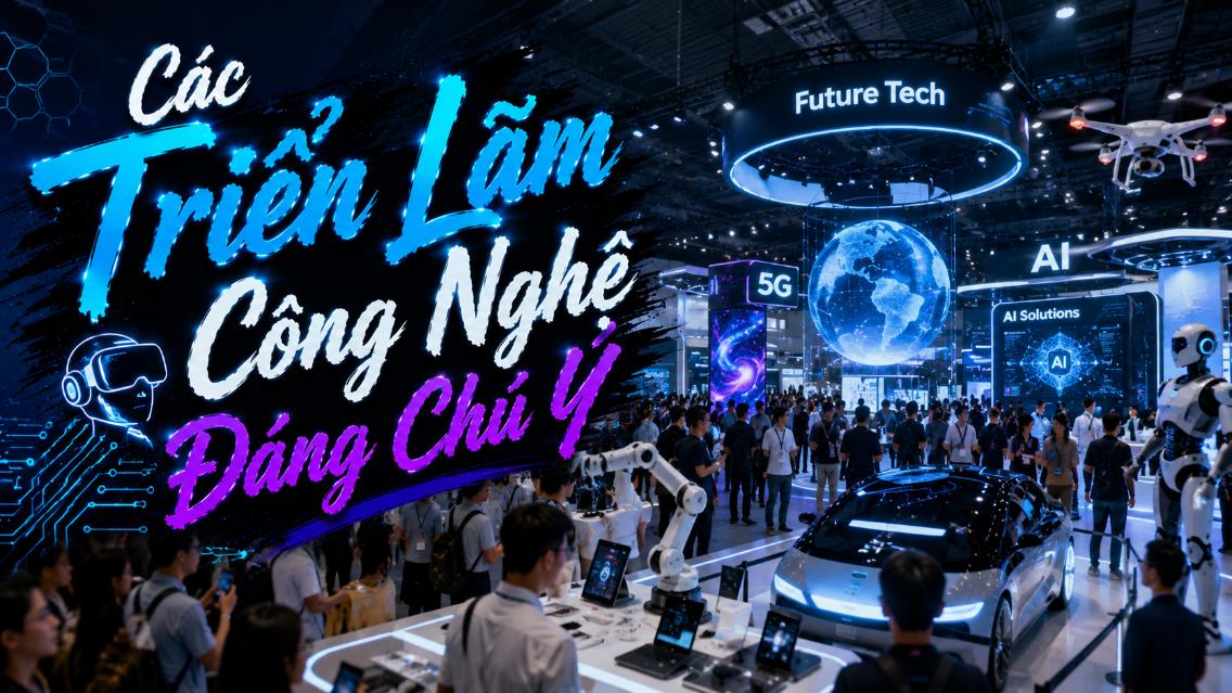 Các triển lãm công nghệ đáng chú ý
