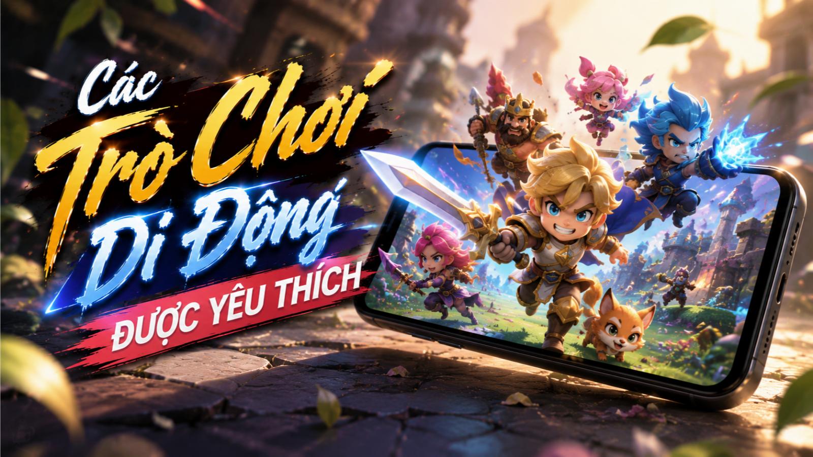 Các trò chơi di động được yêu thích