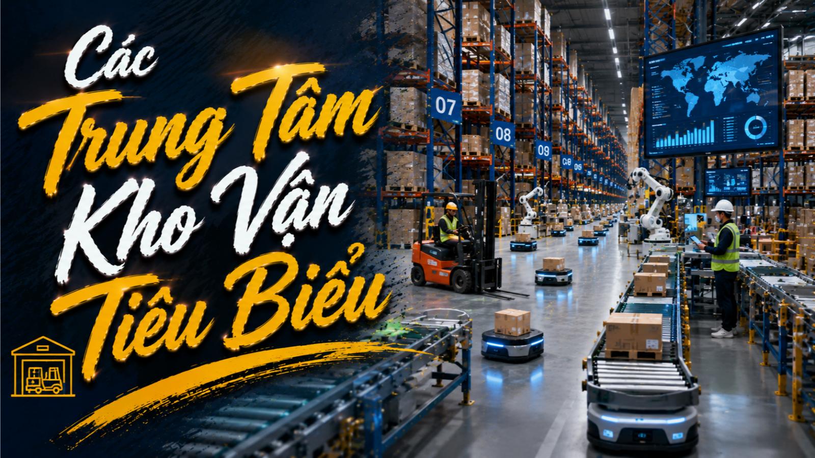 Các trung tâm kho vận tiêu biểu