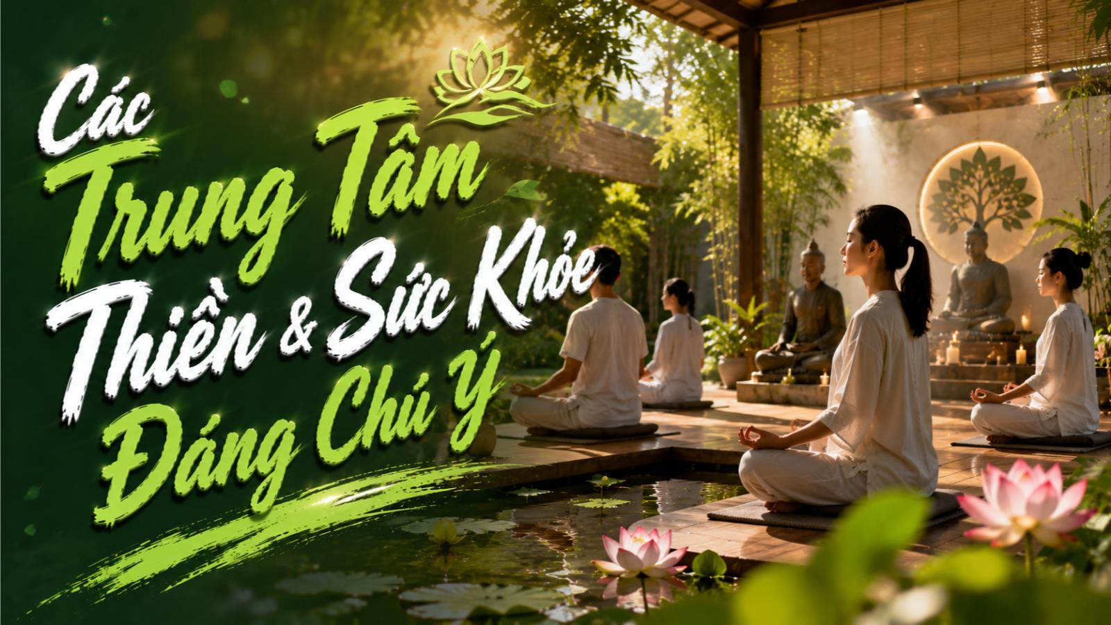 Các trung tâm thiền & sức khỏe đáng chú ý