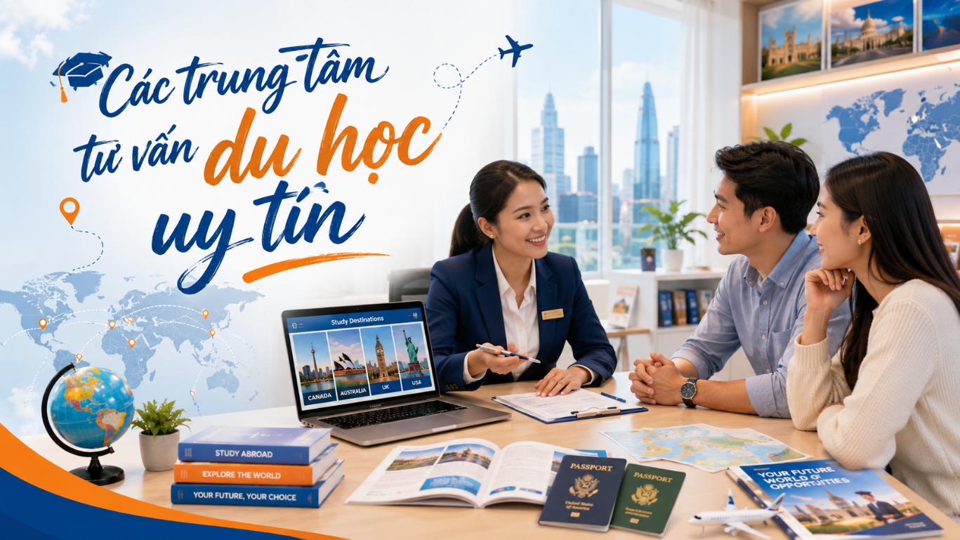 Các trung tâm tư vấn du học uy tín