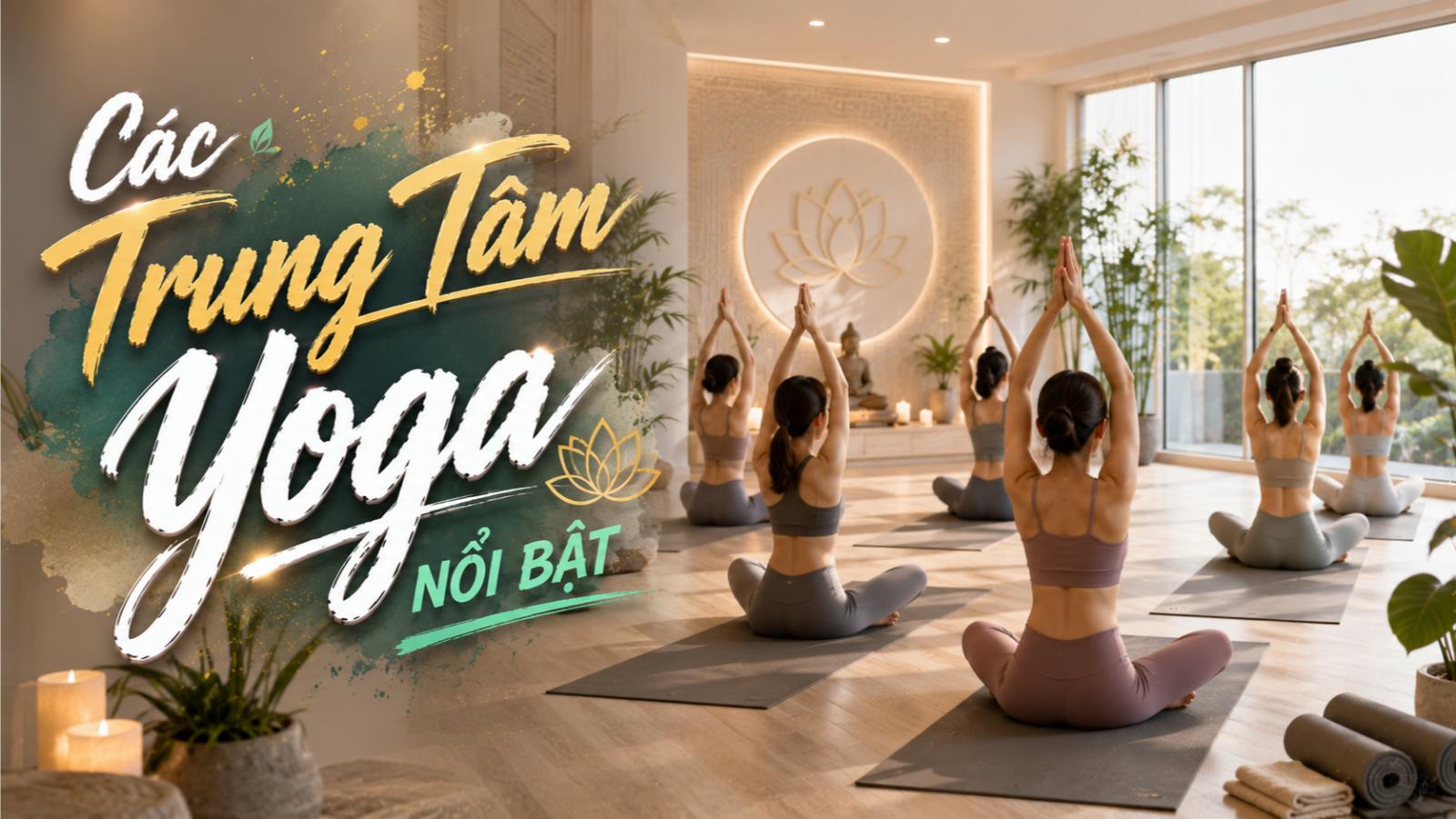 Các trung tâm yoga nổi bật