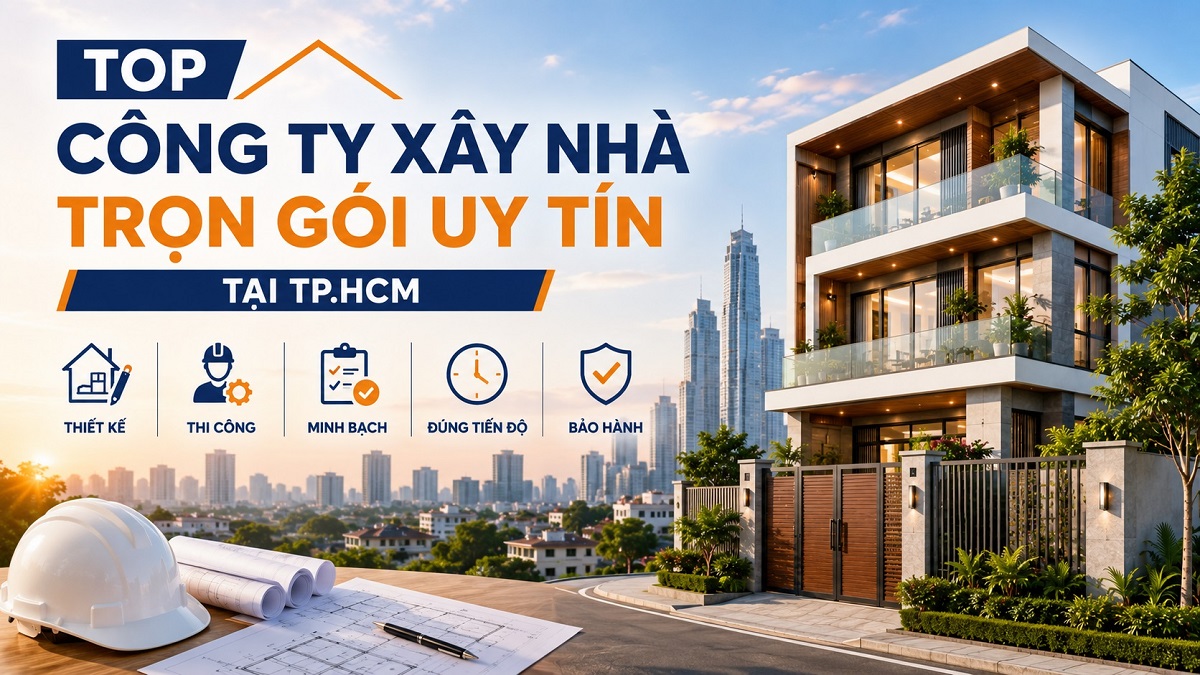 Top công ty xây nhà trọn gói uy tín tại TP.HCM